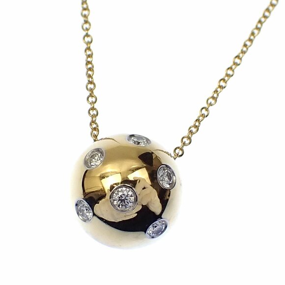 TIFFANY Authentic 18k Gold Diamond Necklace